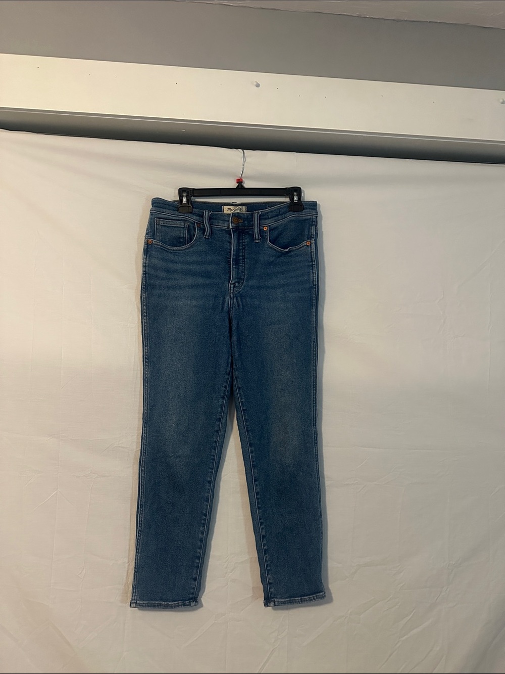 Stovepipe Madewell Women's Blue Denim Jeans